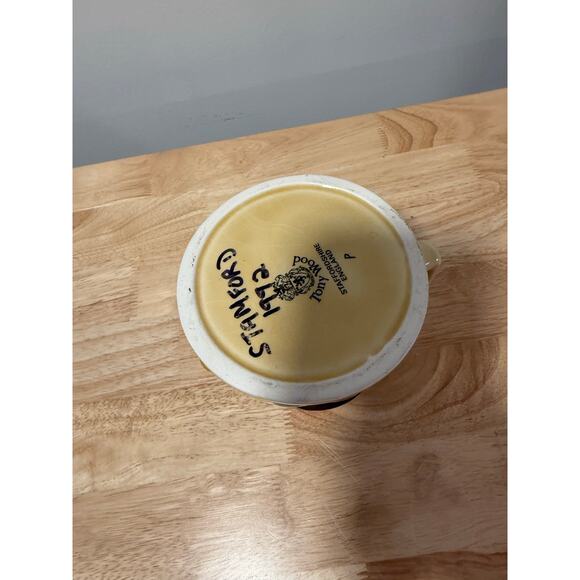 Wood Potters of Burslem Handpainted Toby /Character Jug Man w Ale JL - Picture 5 of 11